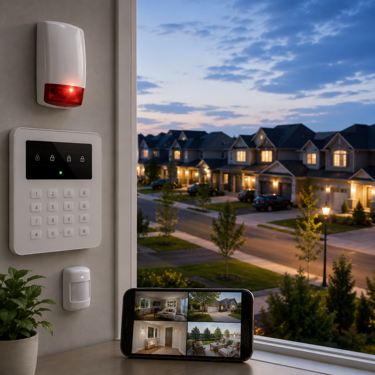 Alarm System Installation in Whitby